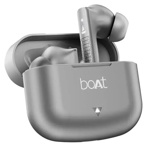 boAt Airdopes 91, 45HRS Battery, 50ms Low Latency, ENx Tech, Fast Charge, IPX4, IWP Tech, v5.3 Bluetooth Earbuds, TWS Ear Buds Wireless Earphones with mic — photo 8 of 8