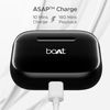 Boat Airdopes 163 in Ear Wireless Earbuds with 40 HRS Battery, Fast Charge, 13mm Drivers, IPX5, Quick Touch Response Control — photo 3 of 4