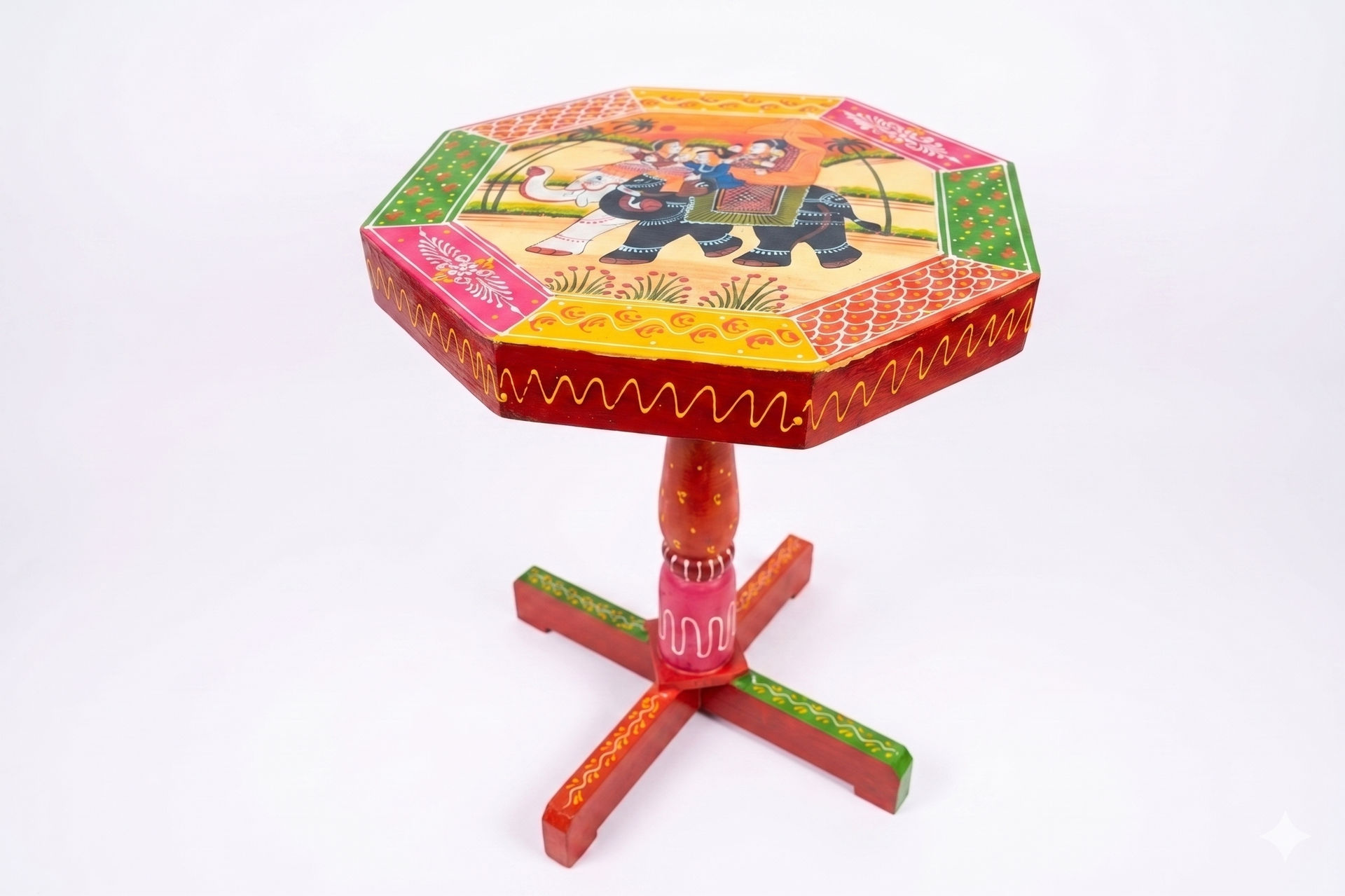 Rajasthani Wooden Side Table