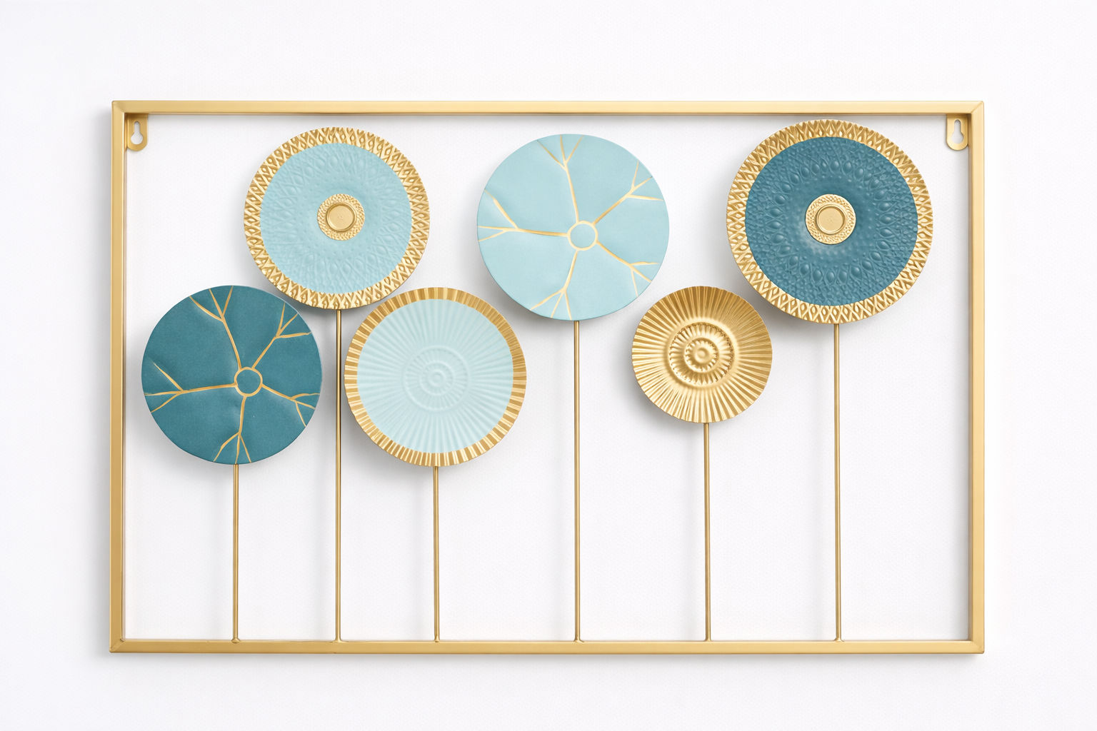 Decorative Metal Plate Wall Art