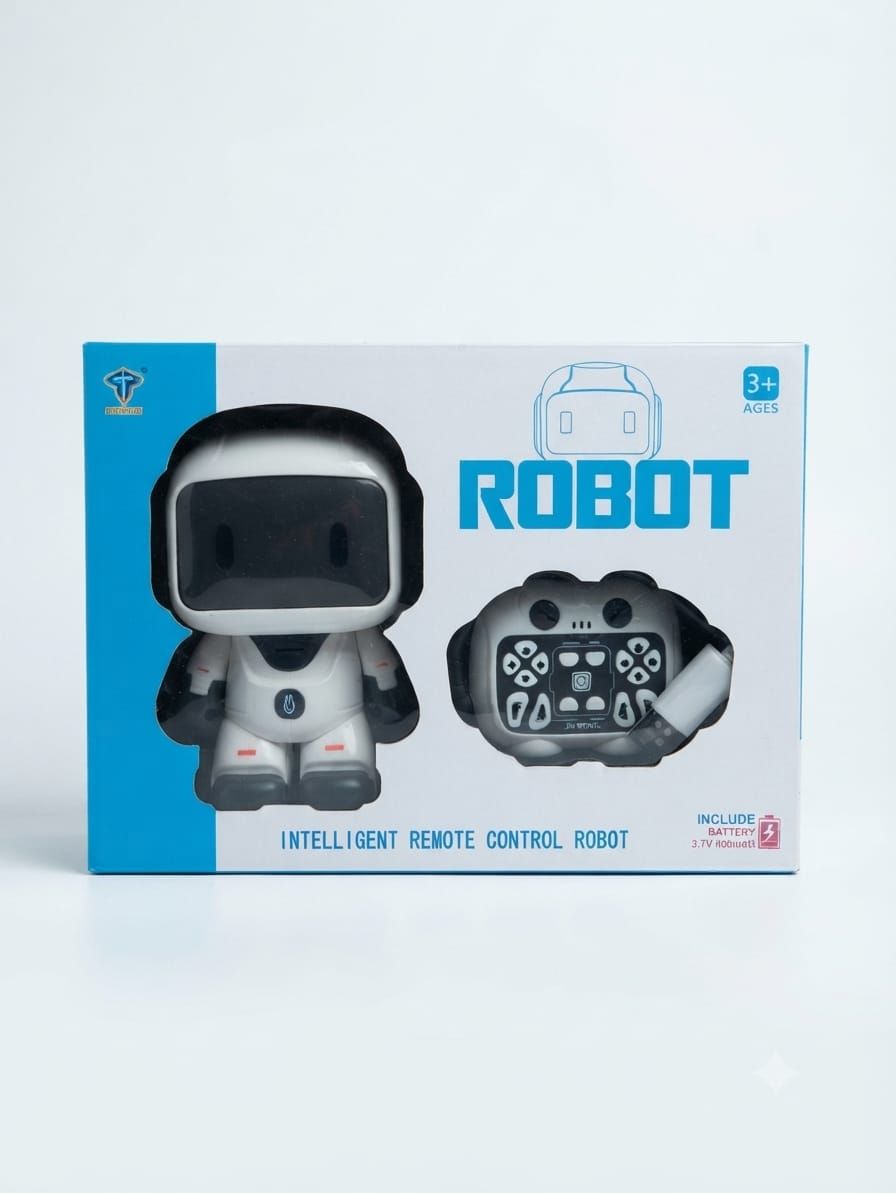 Intelligent Programmable Remote Control Robot Toy for Kids (Ages 3+)