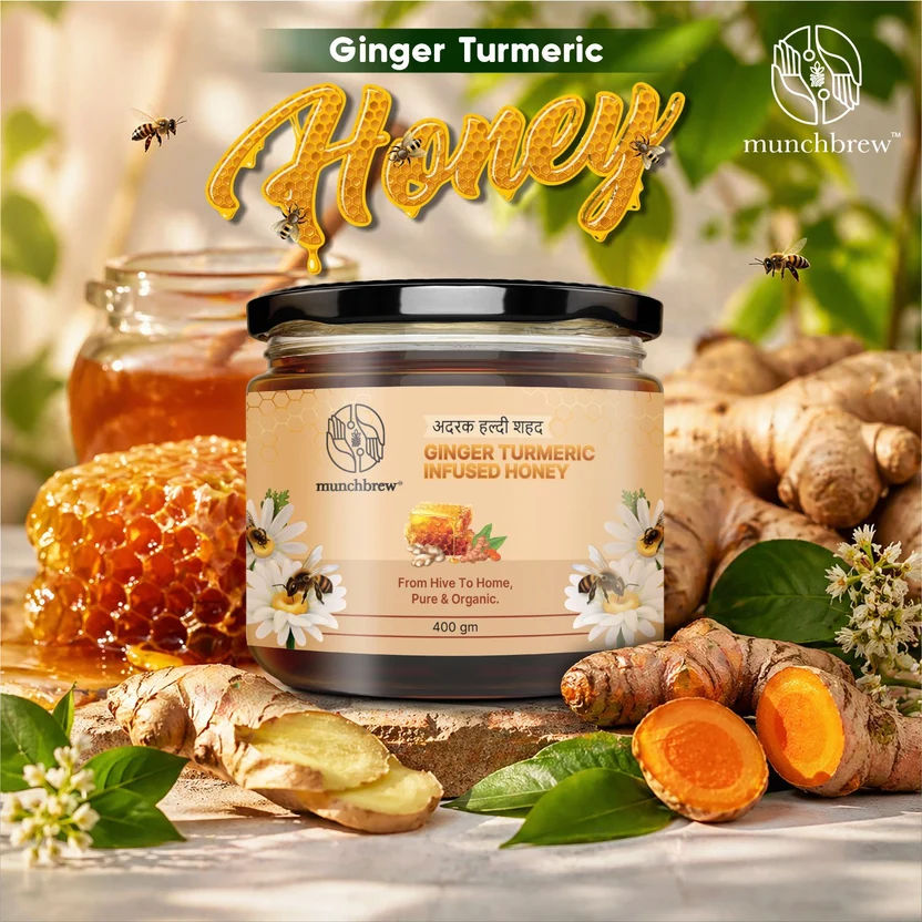 Munchbrew Ginger Turmeric Honey 400g — photo 3 of 5