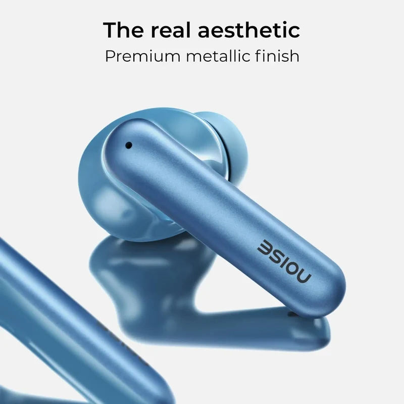 Noise Newly Launched Air Buds Pro 4 in-Ear Truly Wireless Earbuds with Metallic Finish, Hybrid ANC (Upto 40dB), 50H of Playtime, Dual Pairing, Spatial Audio, BT v5.3 — photo 3 of 10