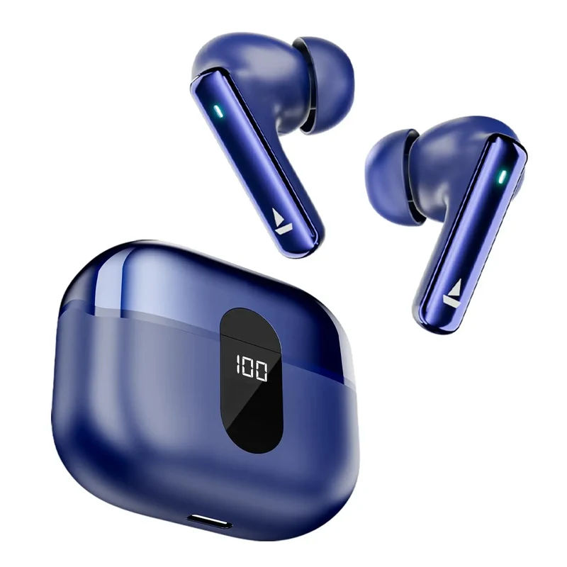 boAt Airdopes 121 Pro Plus Truly Wireless in Ear Ear Buds w/ 100 HRS Playtime, 4 Mics w/ENx™, 50ms Low-Latency Beast™ Mode, ASAP™ Charge, IWP™ Tech, BT v5.3 & IPX5 Earbuds TWS (Black) — photo 8 of 8