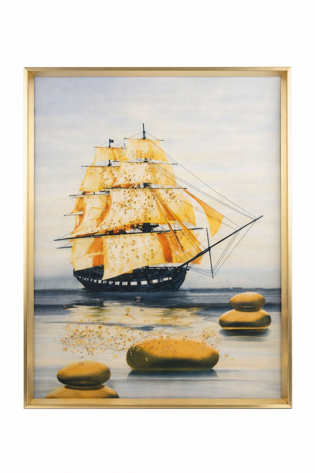 Vastu Sailing Ship Wall Art