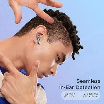 boAt Airdopes 191 ANC, 32dB ANC, Ambient Mode, 60HRS Battery, 4Mics ENx, in-Ear Detection, IWP Tech, Fast Charge, v5.3 Bluetooth Earbuds, TWS Ear Buds Wireless Earphones with mic — photo 3 of 5