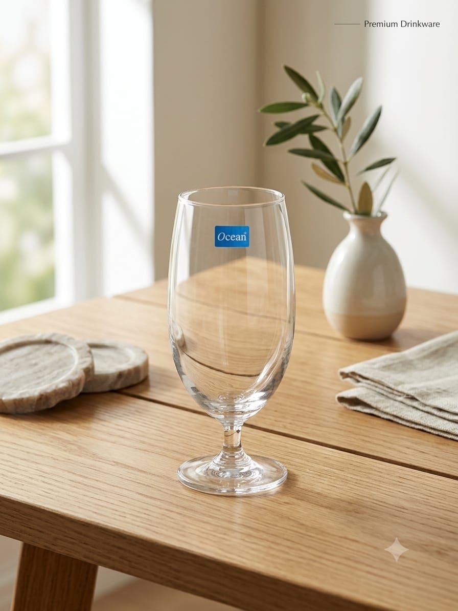 The Brewmaster’s Bistro Edition 6-Piece Ocean Footed All-Purpose Beverage & Ale Suite