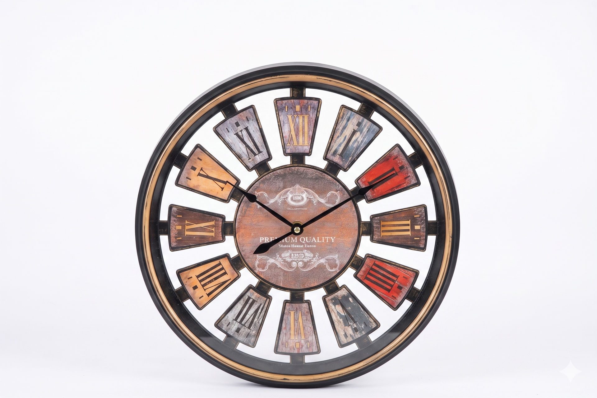 Rustic Charm Wall Clock
