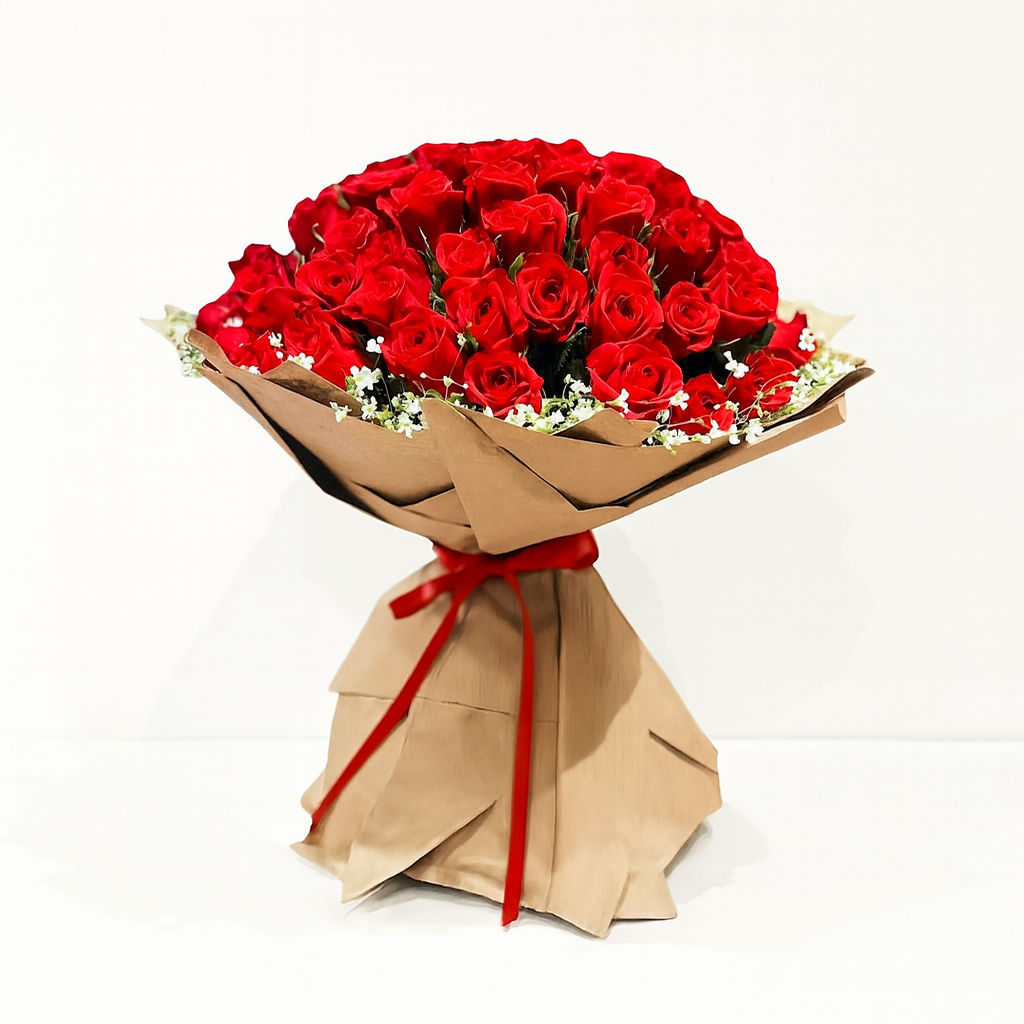 Grand 100 Red Roses Bouquet