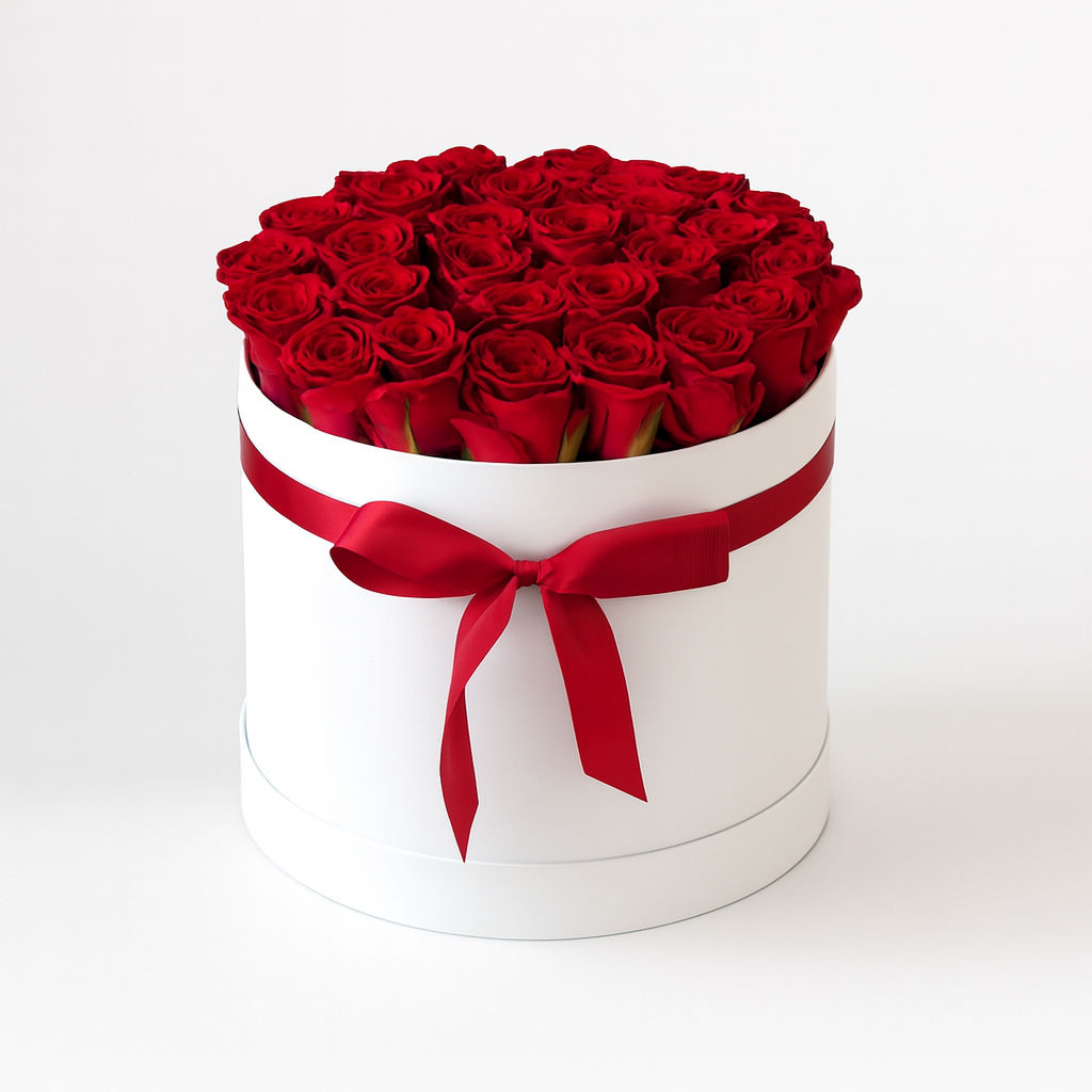 30 Red Rose Classic Romance Rose Box