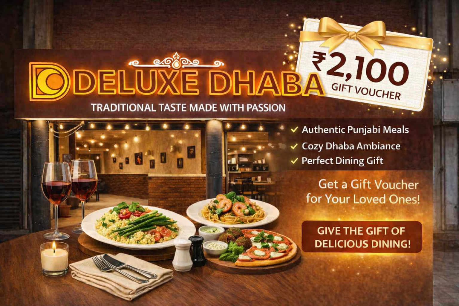Deluxe Feast Voucher 2
