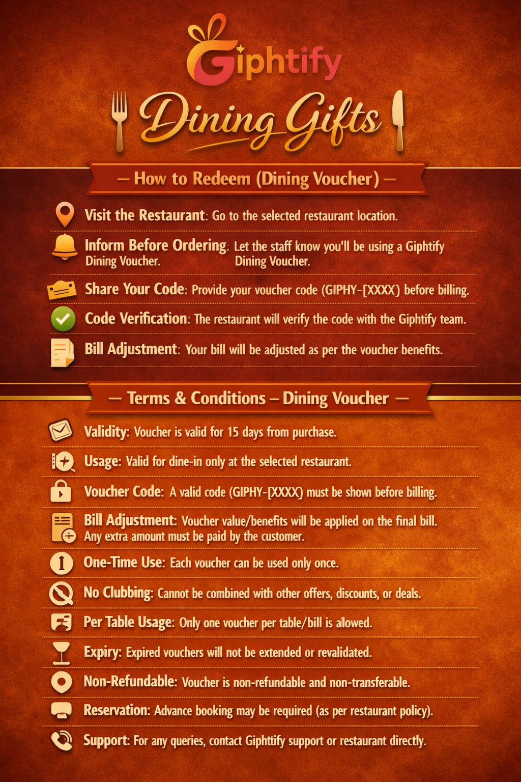 Deluxe Feast Voucher 2 — photo 3 of 3