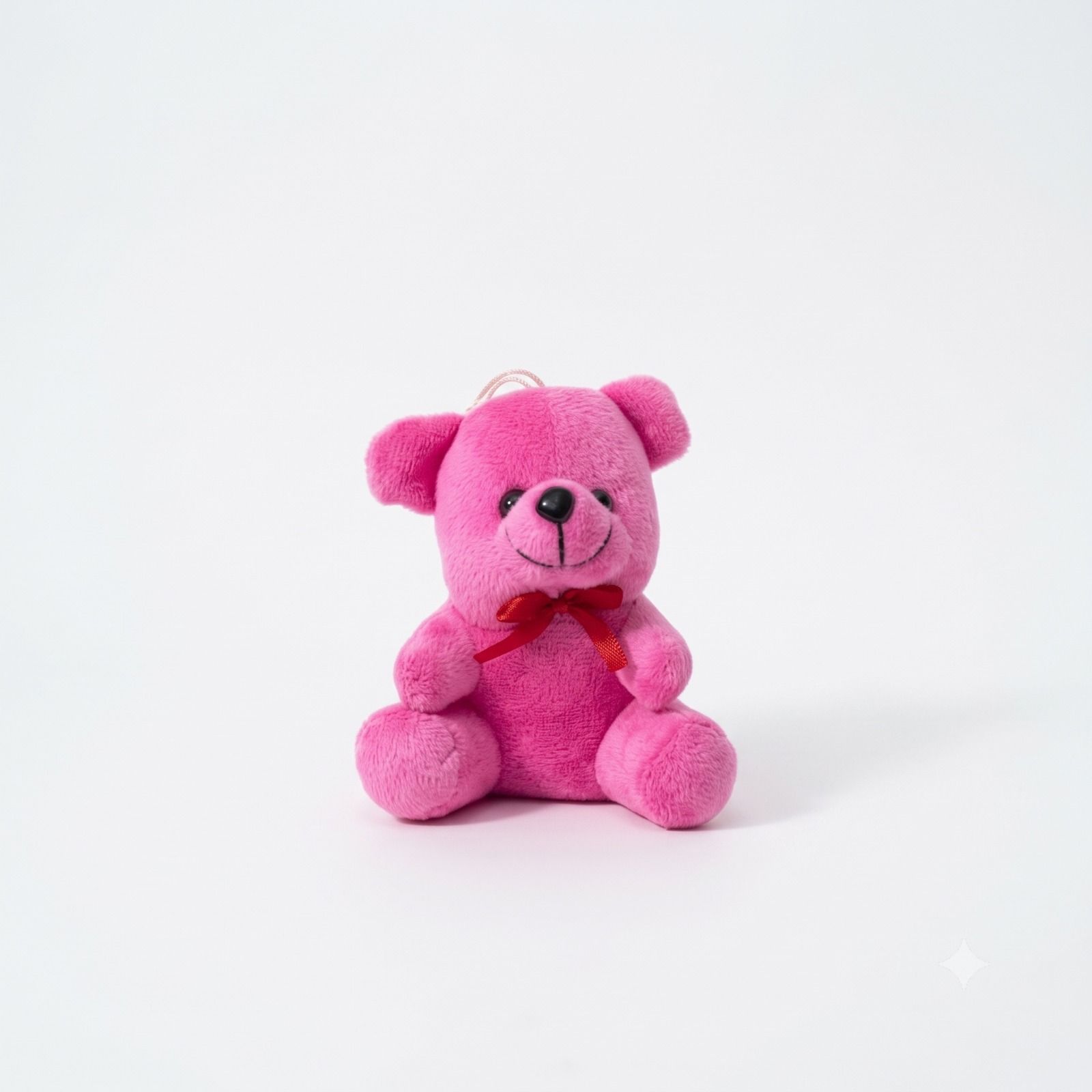 6 inch Magenta Teddy bear