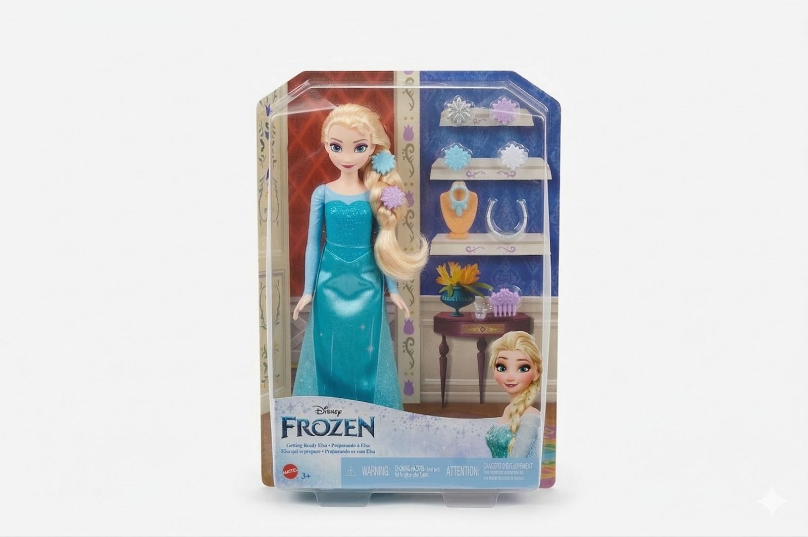 DISNEY FROZEN Getting Ready Elsa Fashion Doll