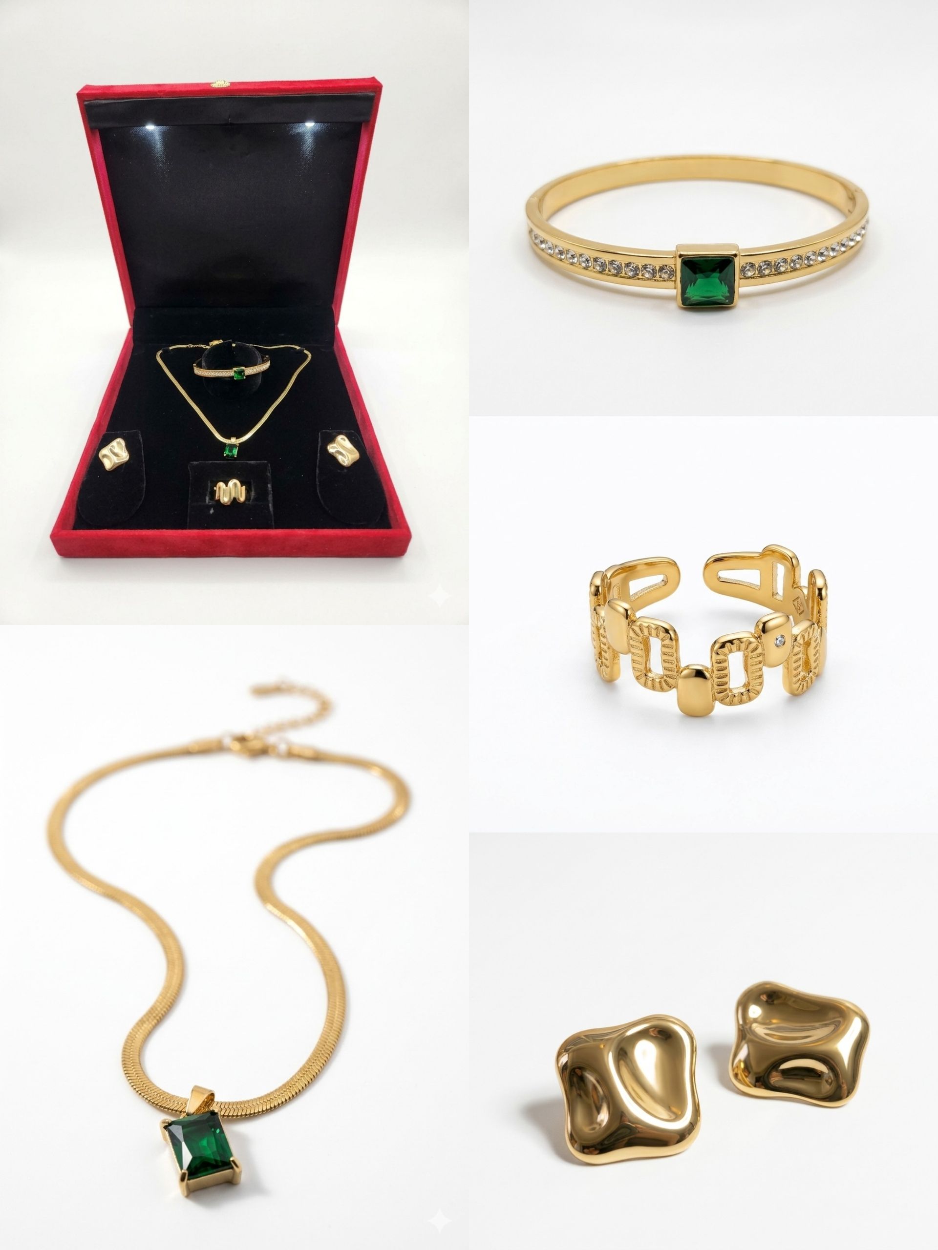 Royal Green Elegance Set