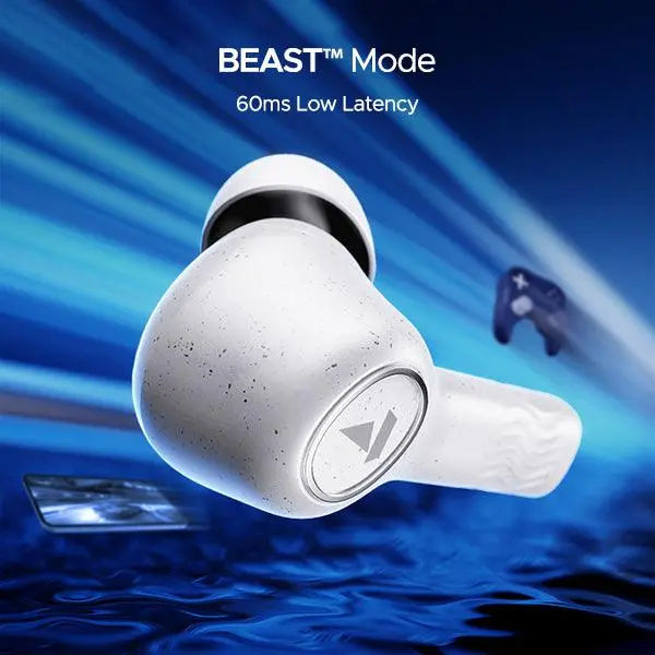 boAt Nirvana Iris Truly Wireless in Ear Ear Buds w/Up to 32 dB Active Noise Cancellation,120 Hrs Playback,Crystal Bionic Sound Powered by HiFi,Beast Mode,ENx Tech,Hearables App — photo 3 of 6