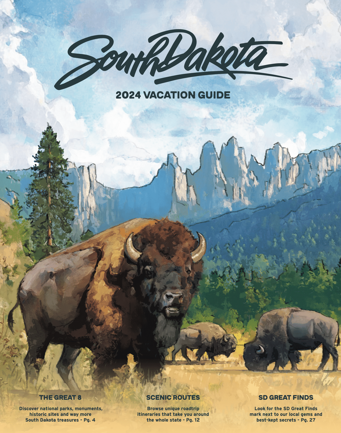 south dakota travel brochure