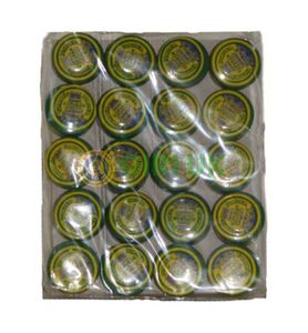 Gopuram Turmeric Small Containers - 20 Pcs