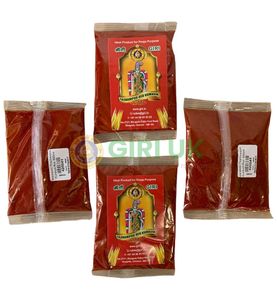 Meenakshi Thazhampoo Kumkum Red 50Gms (Pack Of 4)