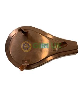 Copper Abhisheka Stand 8 inch diameter