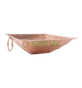 Copper Havan Kund (Pit) 860 gms