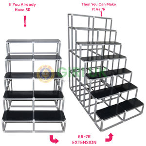 5 Steps 2-Width Regular Frame Golu Padi to 7 Steps 2-Width Regular Frame Golu Padi Extension (5R-7R)