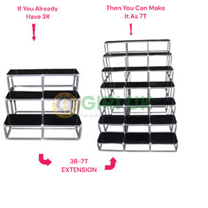 3 Steps 2-Width Regular Frame Golu Padi to 7 Steps 3-Width Triple Frame Golu Padi Extension (3R-7T)