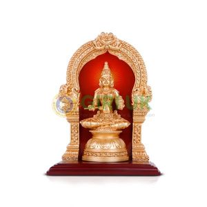 Sri Annapoorani Idol - 4 Inches | Anna Purana Devi Statue for Home/ Polyresin Material