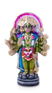 Hanuman Panchamukhi - Clay - 15 Inch