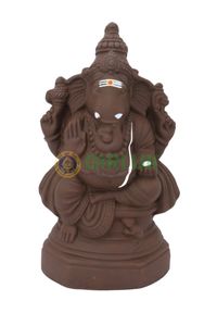 Ganapati Clay - 11 Inch