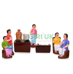 Tea Shop Set - Clay - 9 Pcs - 7 Inch