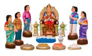 Seemantham Set - Clay