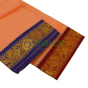 Veshti Jacquard Light Orange