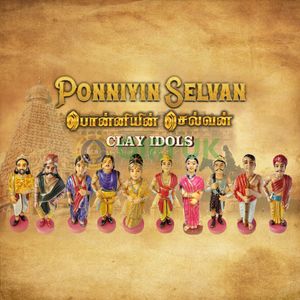 Ponniyin Selvan - Golu Dolls Set - Clay