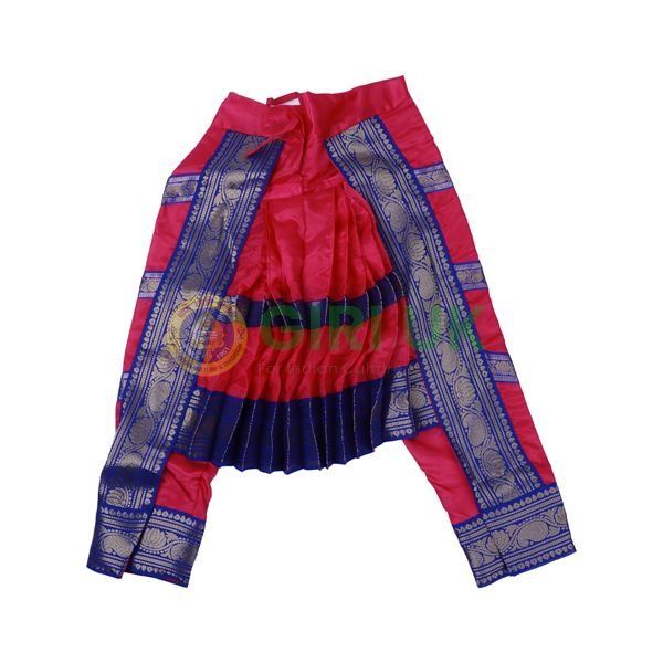 Red Blue 30 inchs Pant Length Bharatanatyam Dance Costume | Art silk | eBay