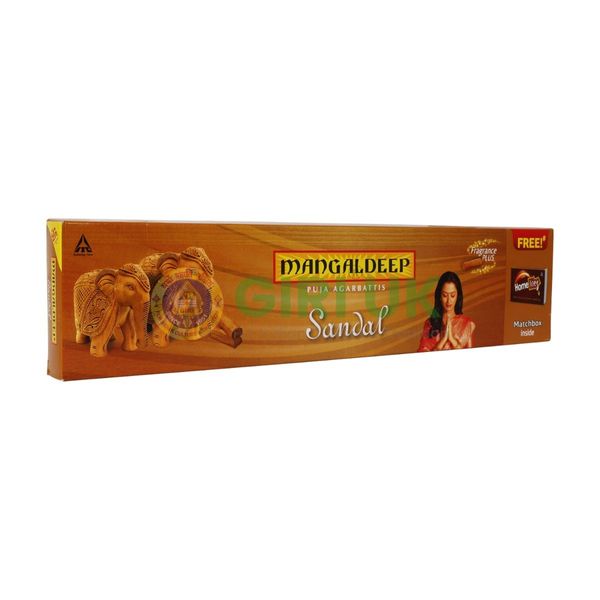 Mangaldeep Sandal & Marigold Puja Agarbatti - 120 & 106 Incense Sticks  (Pack of 6) : Amazon.in: Home & Kitchen