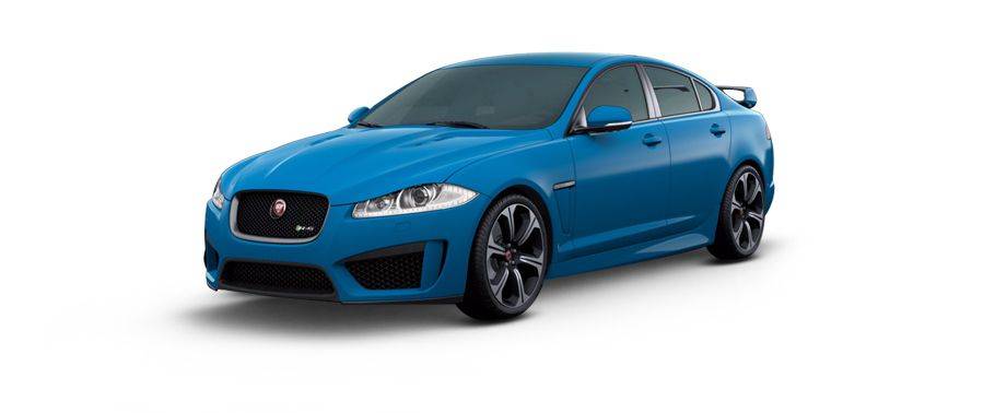 Jaguar XFR S French Racing Blue Jaguar XFR S French Racing Blue