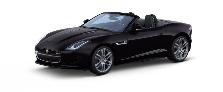 Jaguar F Type S Convertible Ebony Jaguar F Type S Convertible Ebony