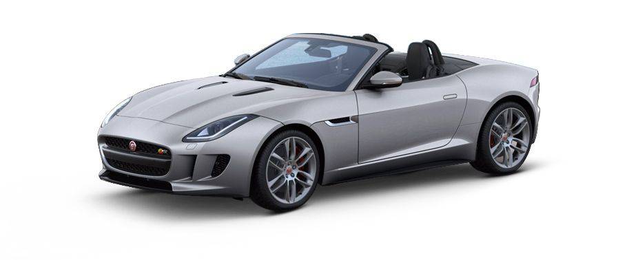 Jaguar F Type S Convertible Rhodium Silver Jaguar F Type S Convertible Rhodium Silver