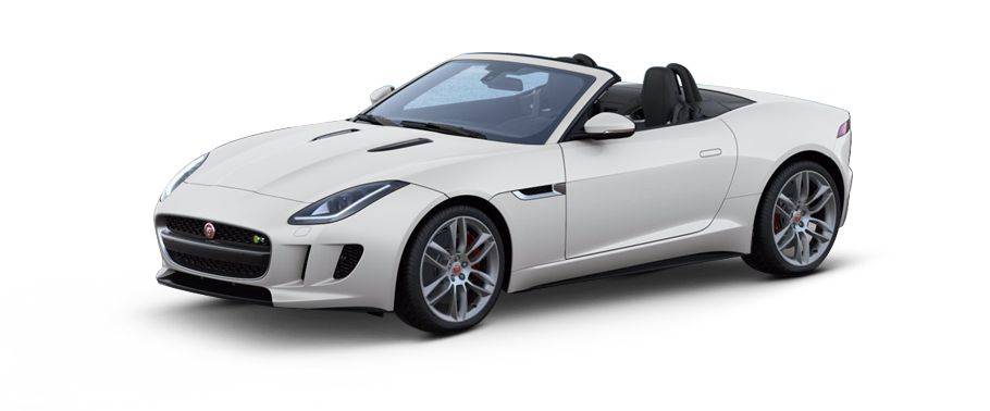 Jaguar F Type R Convertible Polaris White Jaguar F Type R Convertible Polaris White