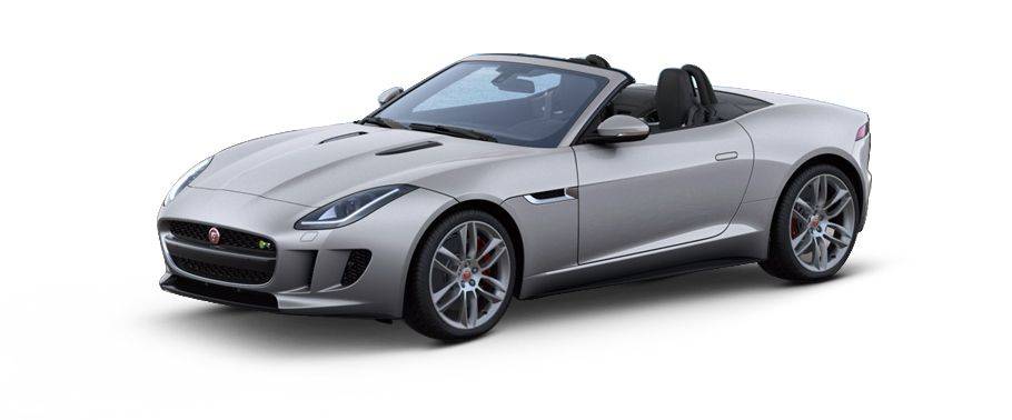 Jaguar F Type R Convertible Rhodium Silver Jaguar F Type R Convertible Rhodium Silver