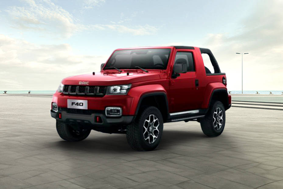 BAIC BJ40 F Front angle low view BAIC BJ40 F Front angle low view
