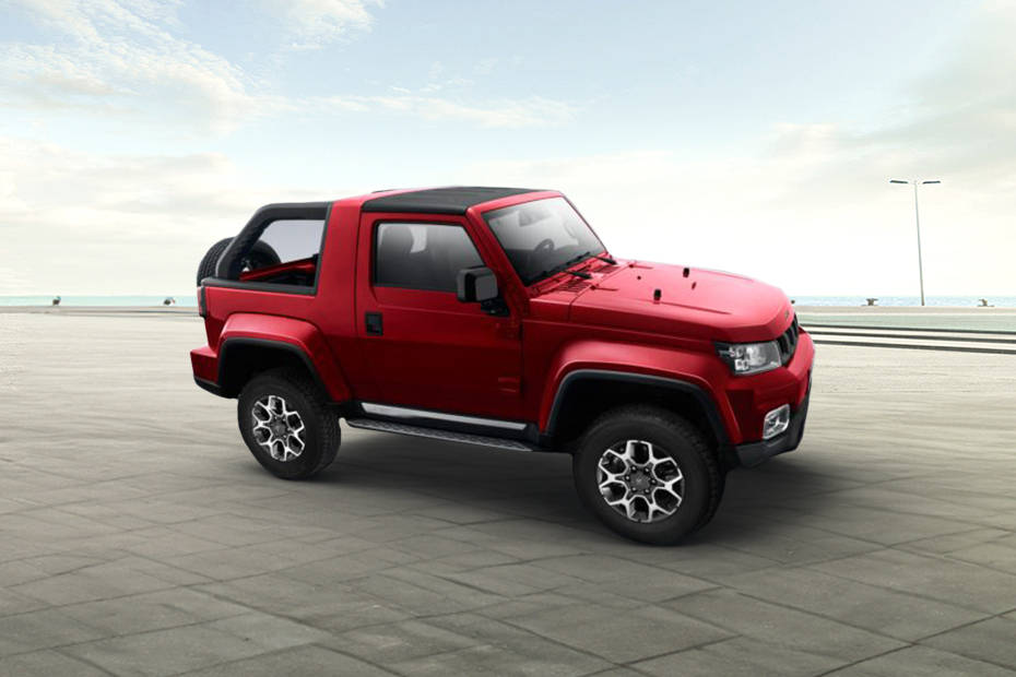 BAIC BJ40 F Front Cross Side View BAIC BJ40 F Front Cross Side View