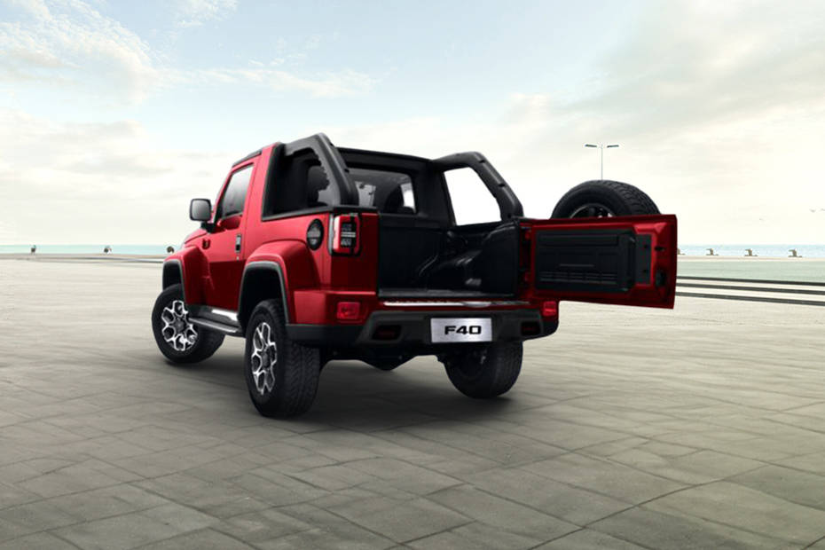 Rear Medium View of BAIC BJ40 F Rear Medium View of BAIC BJ40 F