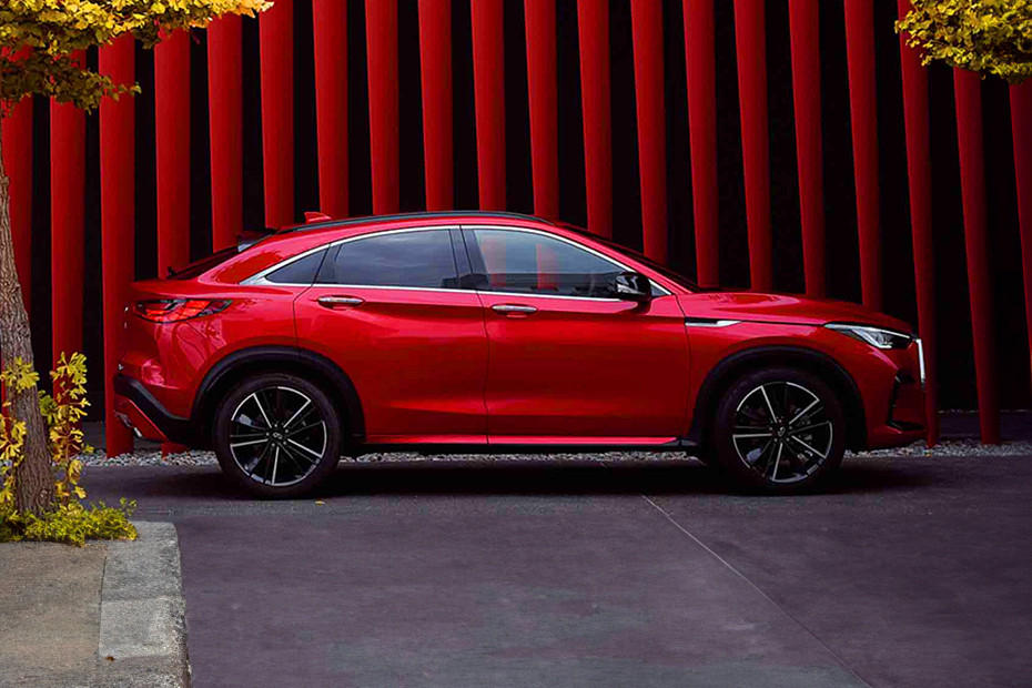 Infiniti QX55 Drivers Sideview Infiniti QX55 Drivers Sideview