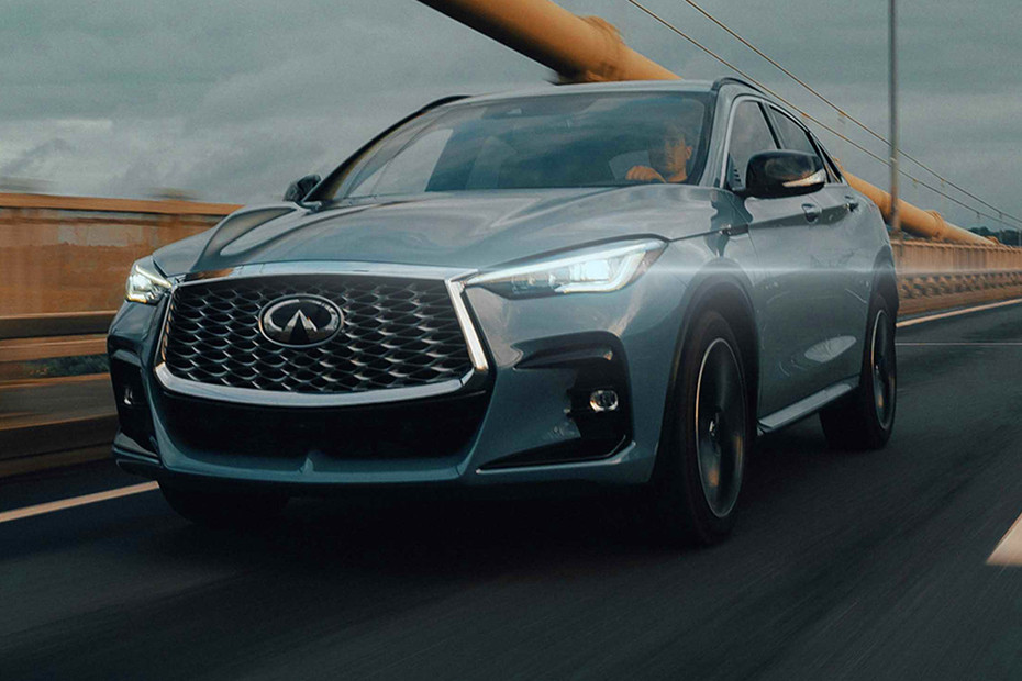 Infiniti QX55 Front Side View Infiniti QX55 Front Side View