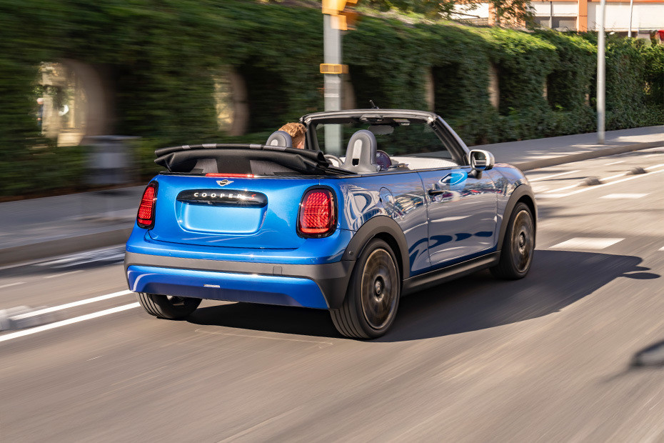 Convertible Rear angle view Convertible Rear angle view