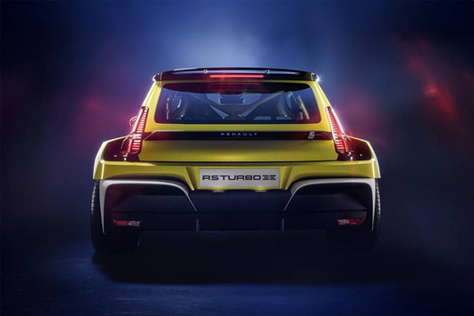 Full Rear View of رينو ٥ تيربو ٣ إي Full Rear View of رينو ٥ تيربو ٣ إي