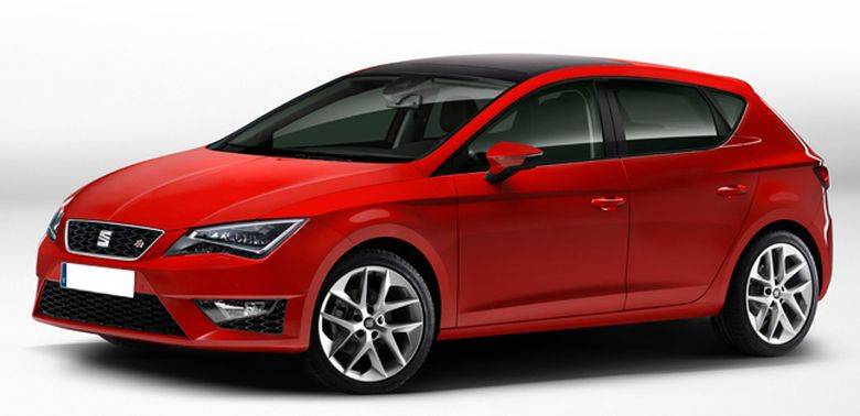 Seat LEON 5DR Side Medium View Seat LEON 5DR Side Medium View