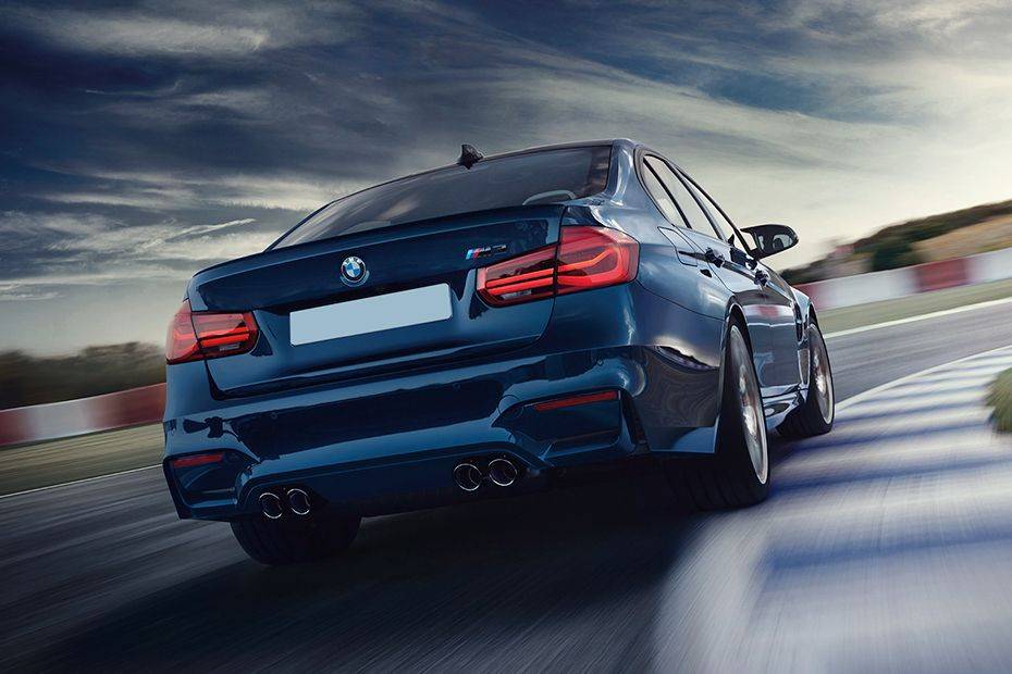 M3 Sedan Rear angle view M3 Sedan Rear angle view